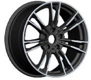 JANTE 5396  8.5X19 ET25 5X112 BLACK POLISHED 66.6