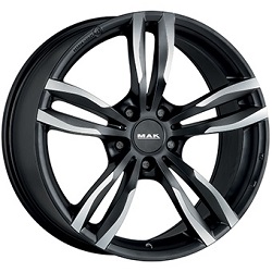 JANTE MAK LUFT 7.5X17 ET52 5X112 66,6 BLACK POLISH