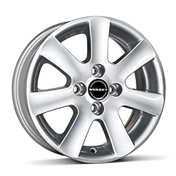 JANTE BORBET CA 7X17 ET40 5X120 SILVER